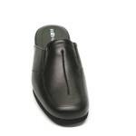 Slipper zwart leder 6142 Rohde